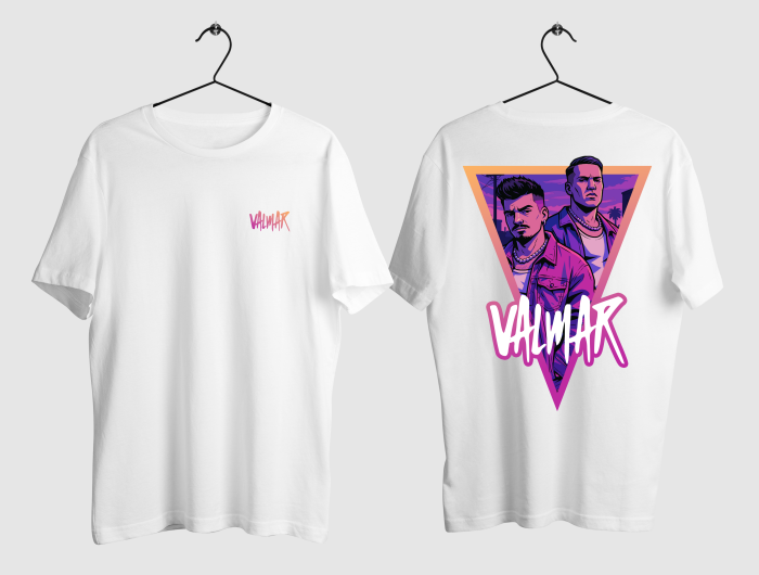 ValMar Duo oversize unisex póló 